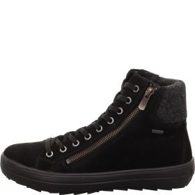 Legero MIRA Woman Sneakers high - Material: Leather/Textil in Black