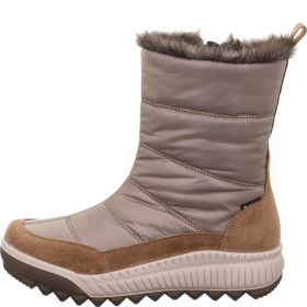 Legero TIRANO Damen Stiefelette - Material: Leder/Textil in Beige