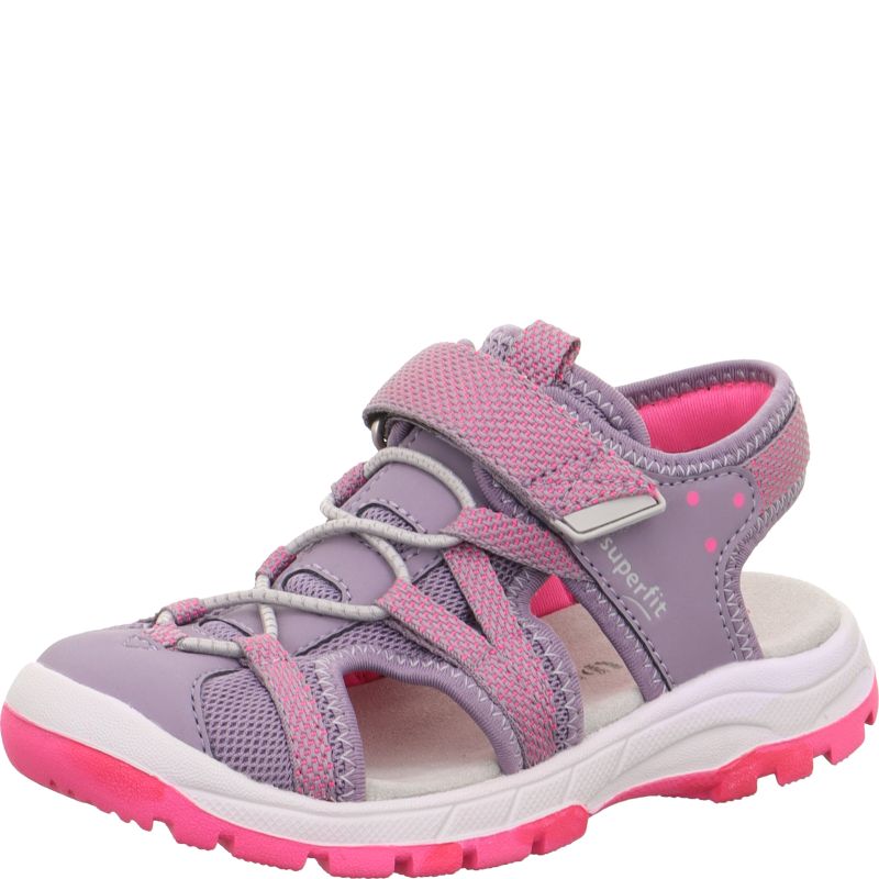 Superfit TORNADO LIGHT Girls Sandal - Material: Textil/Sonstiges Material in Purple