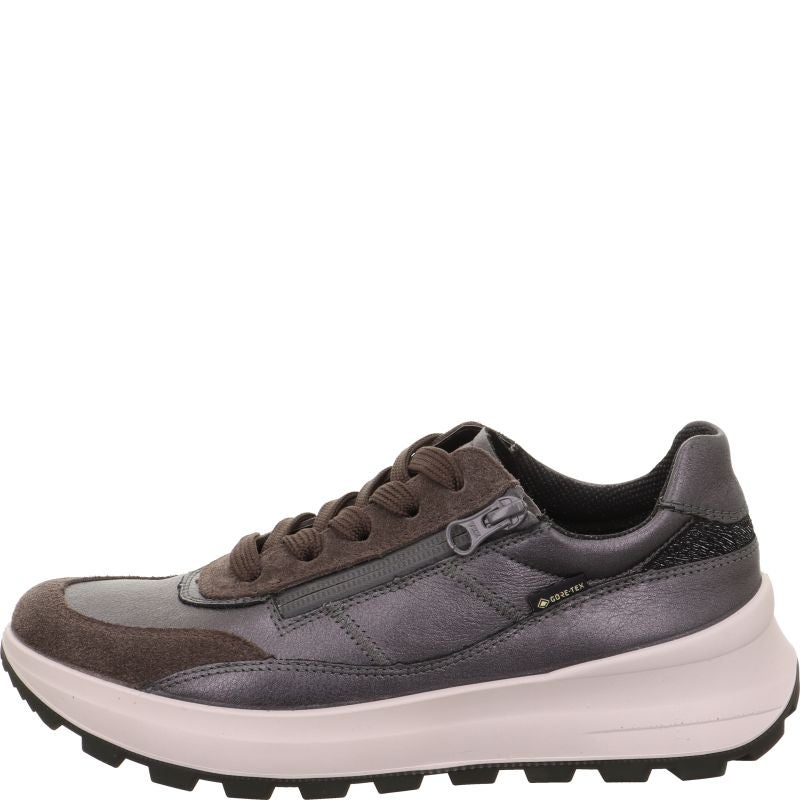 Legero T4 RUN Damen Sneaker low - Material: Leder in Metallic