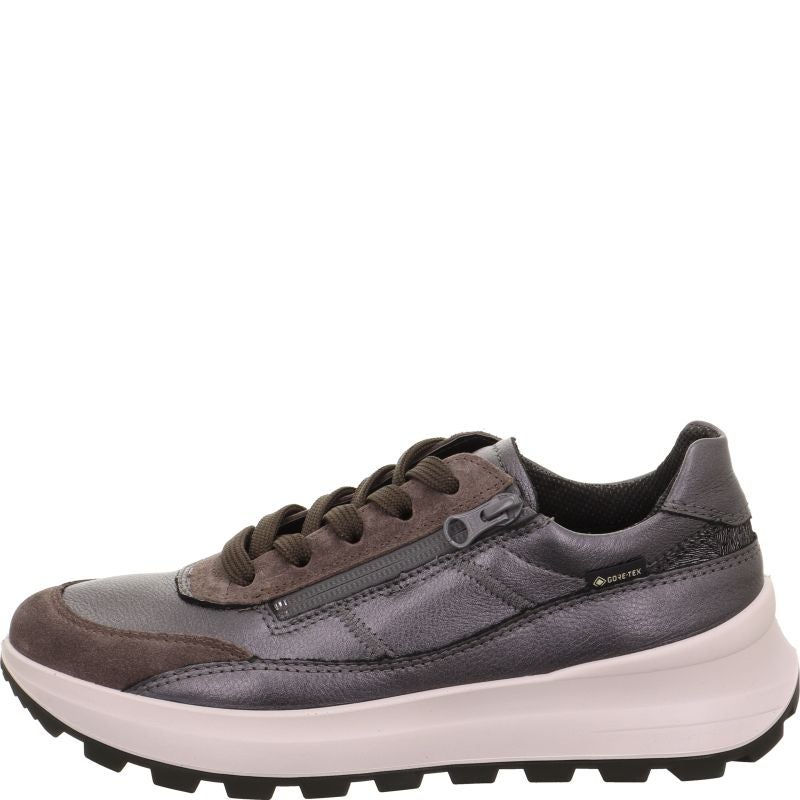 legero T4 RUN Damen Sneaker low - Material: Leder in Metallic