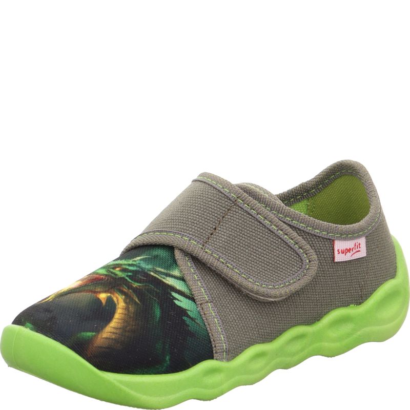 Superfit BUBBLE Boys Slipper - Material: Textile in Green