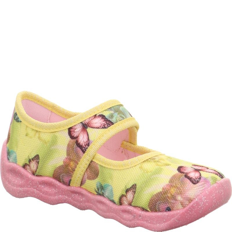 Superfit BUBBLE Slipper - Material: Textile in Yellow