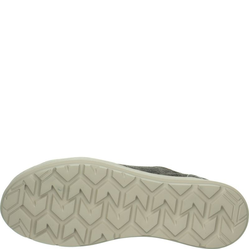 Think! COMODA Damen Schnürschuh - Material: Leder in Grau