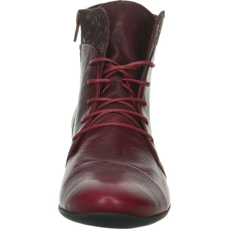 Think! GUAD2 Damen Stiefelette - Material: Leder in Rot