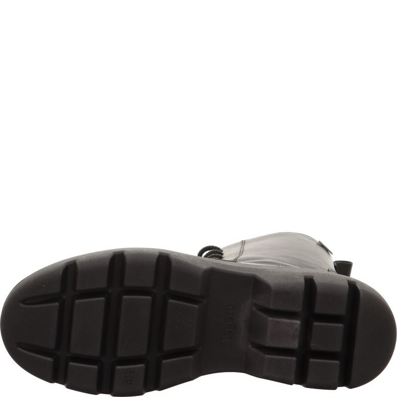 Legero ANGELINA Damen Schnürboots - Material: Leder in Schwarz