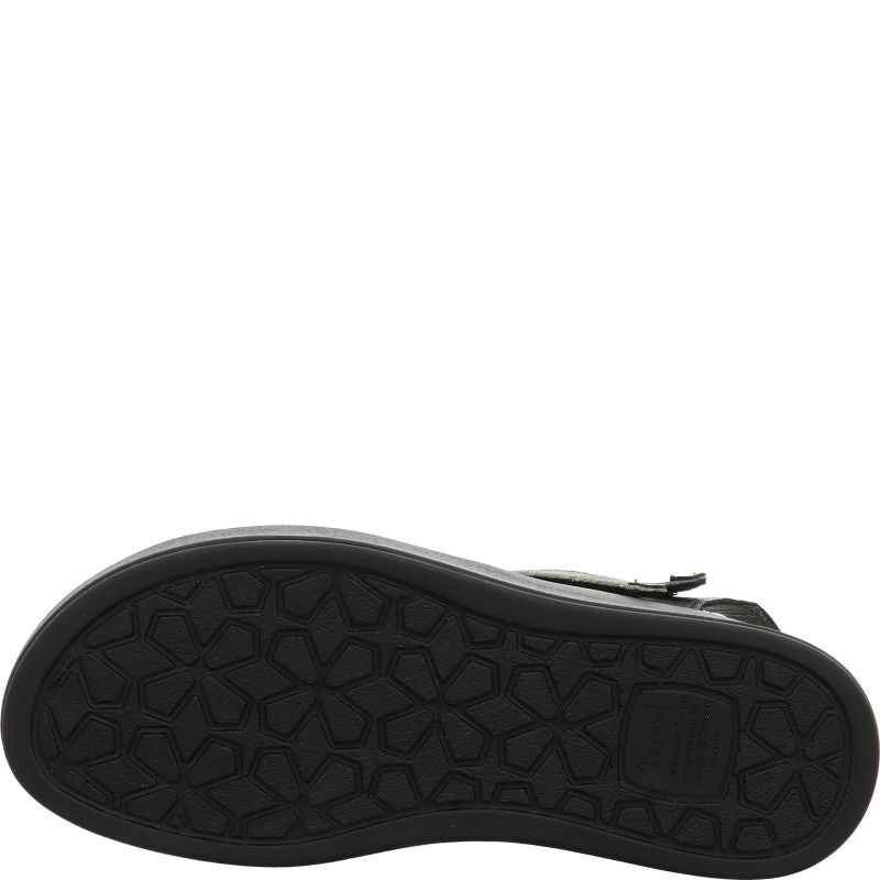 Think MEGGIE Strap sandal - Material: Leather in Black