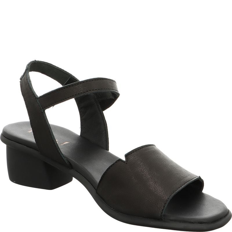 Think! VIVI Damen Sandalette - Material: Leder in Schwarz