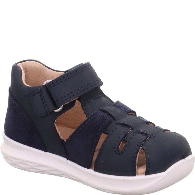 Superfit BUMBLEBEE Unisex, Jungen Sandale - Material: Leder in Blau