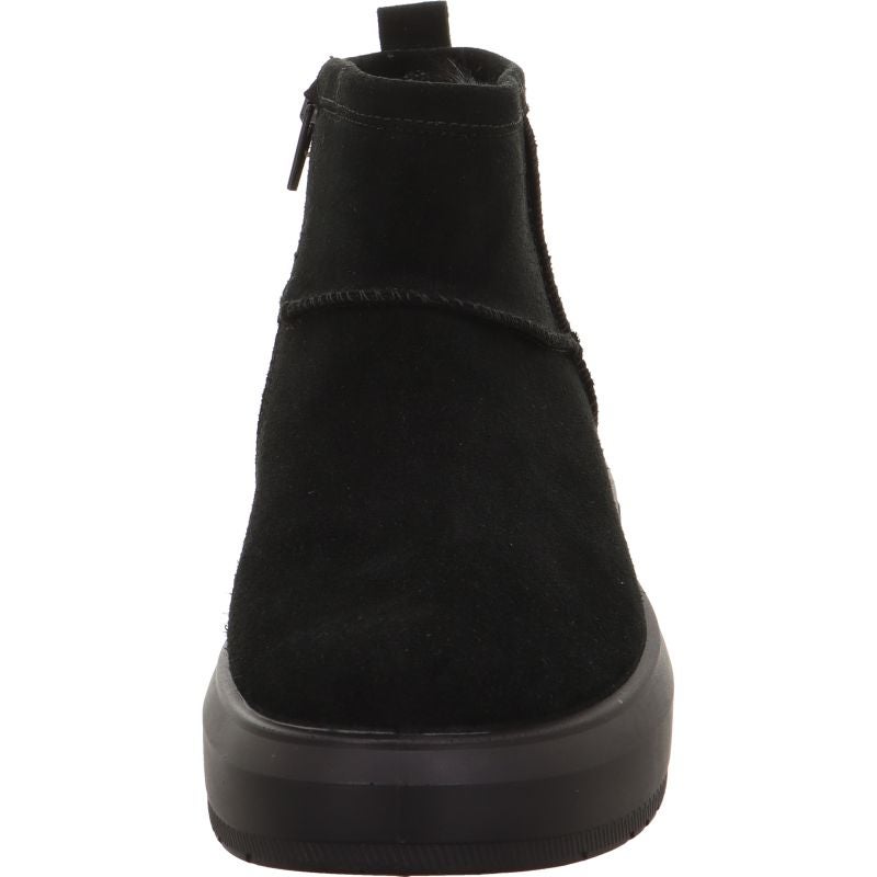 legero WONDER Damen Stiefelette - Material: Leder in Schwarz