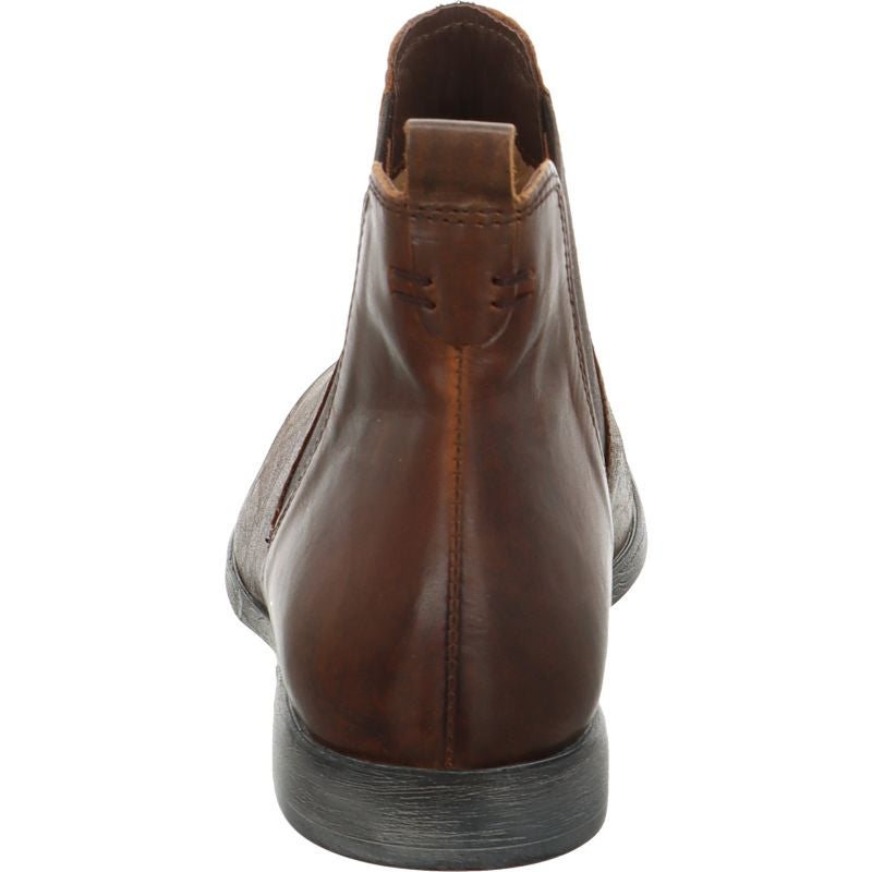 Think! AGRAT Damen Chelsea Boots - Material: Leder in Braun