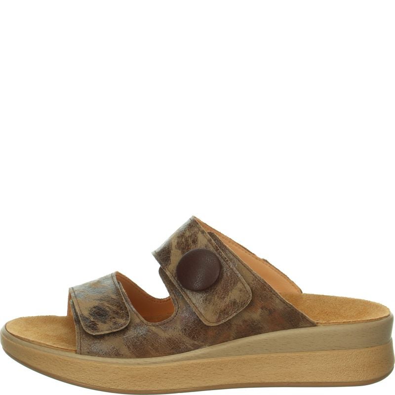 Think MEGGIE Mules - Material: Leather in Multicolored
