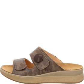 Think! MEGGIE Damen Pantolette - Material: Leder in Mehrfarbig