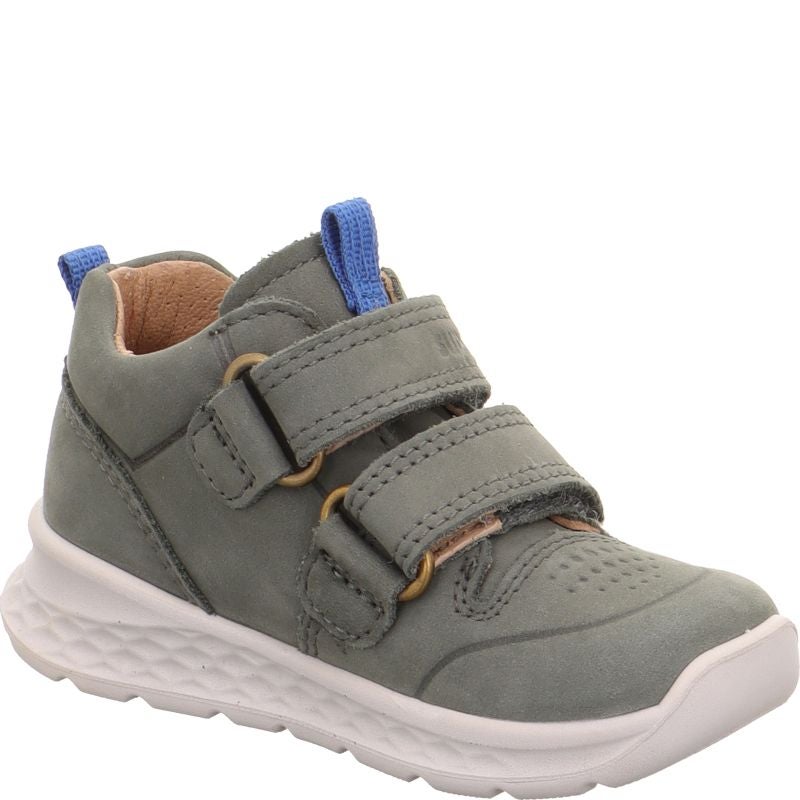 Superfit BREEZE Sneakers high - Material: Leather in Green