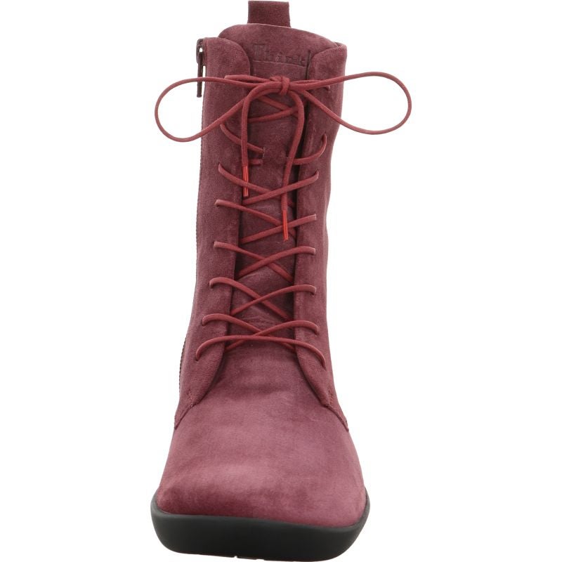 Think! NATURE Stiefelette - Material: Leder in Rot