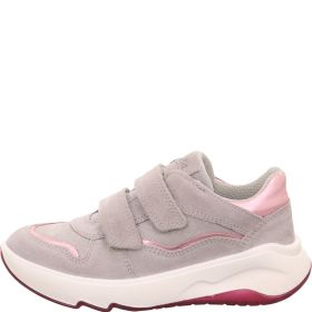 Superfit MELODY Mädchen Sneaker low - Material: Leder/Textil in Grau
