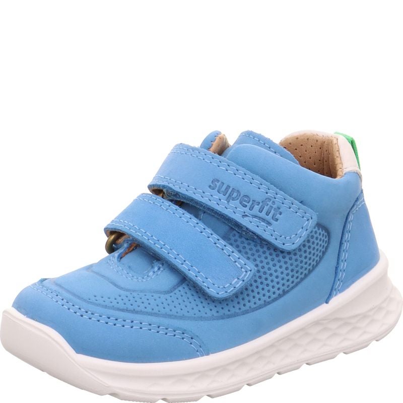 Superfit BREEZE Sneaker low - Material: Leder in Blau