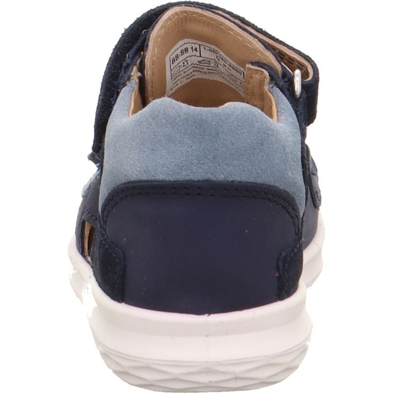 Superfit BUMBLEBEE Unisex, Jungen Sandale - Material: Leder in Blau