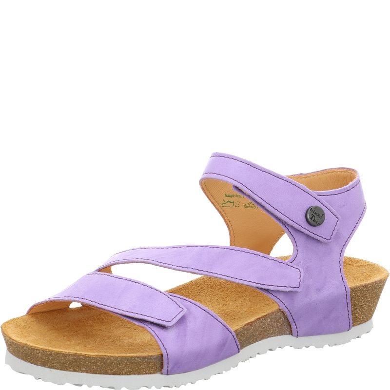 Think! DUMIA Damen Riemchensandale - Material: Leder in Lila