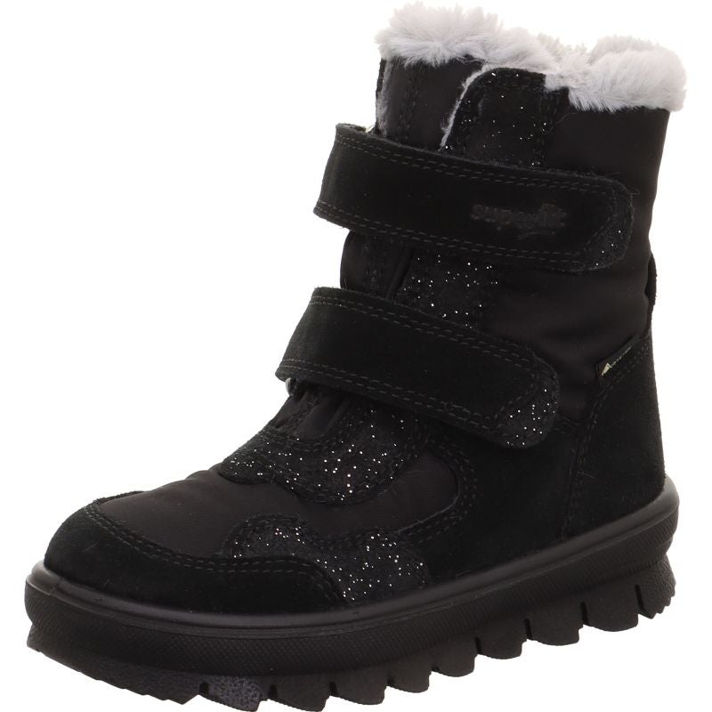 Superfit FLAVIA  - Material: Leder/Textil in Schwarz