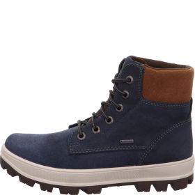 Superfit TEDD Jungen Boots - Material: Leder/Textil in Blau
