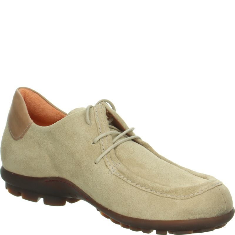 Think! KONG Herren Schnürschuh - Material: Leder in Beige