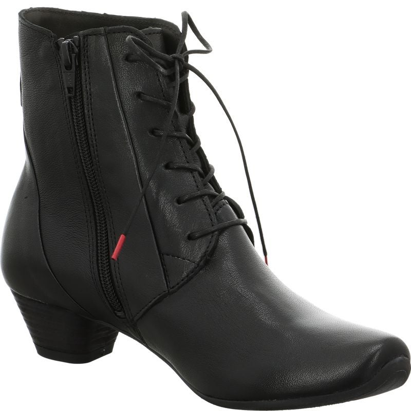 Think! AIDA Damen Stiefelette - Material: Leder in Schwarz