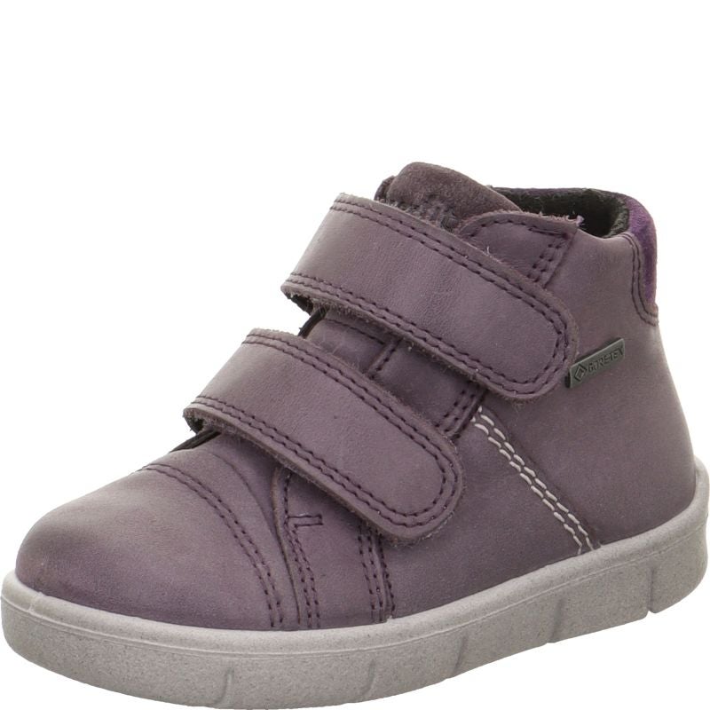 Superfit ULLI Girls Sneakers high - Material: Leather in Purple