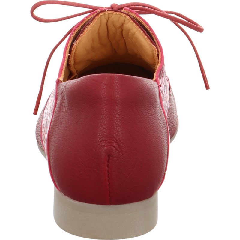 Think GUAD2 Woman  - Material: Leather in Red