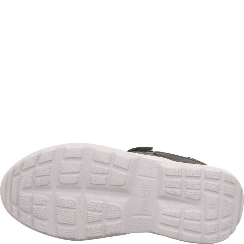 Superfit RUSH Jungen Sneaker low - Material: Textil/Sonstiges Material in Grau