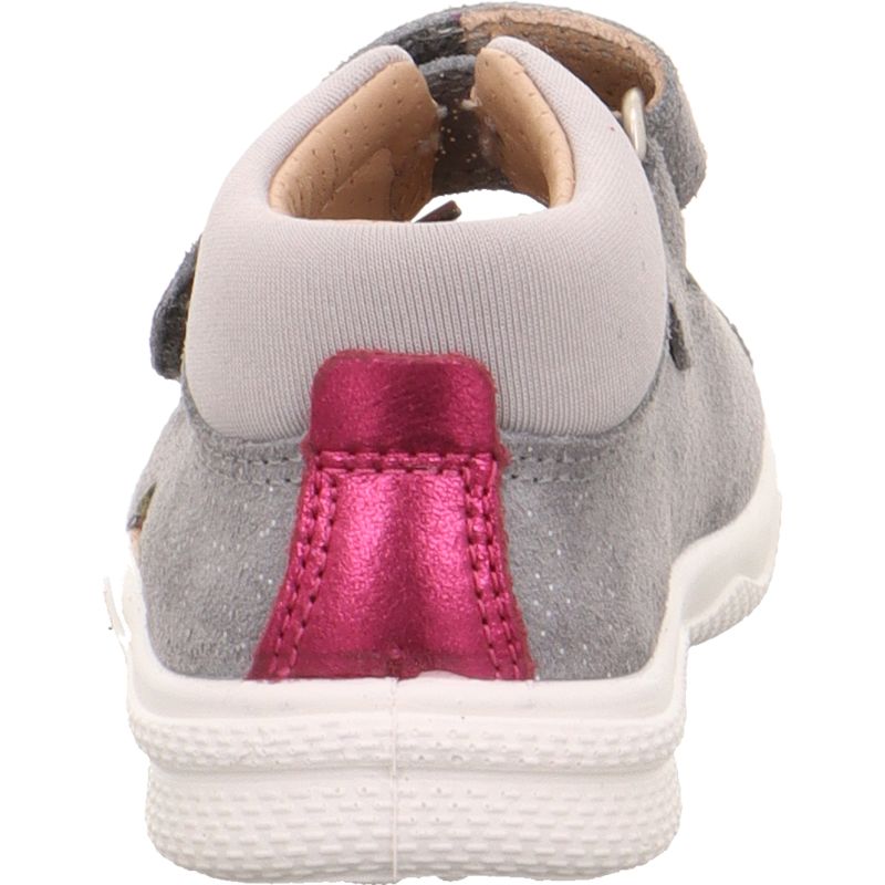 Superfit POLLY Girls Sandal - Material: Leather/Textil in Grey