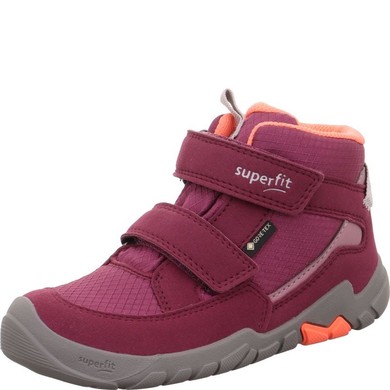 Superfit TRACE Mädchen Sneaker high - Material: Textil/Sonstiges Material in Rot