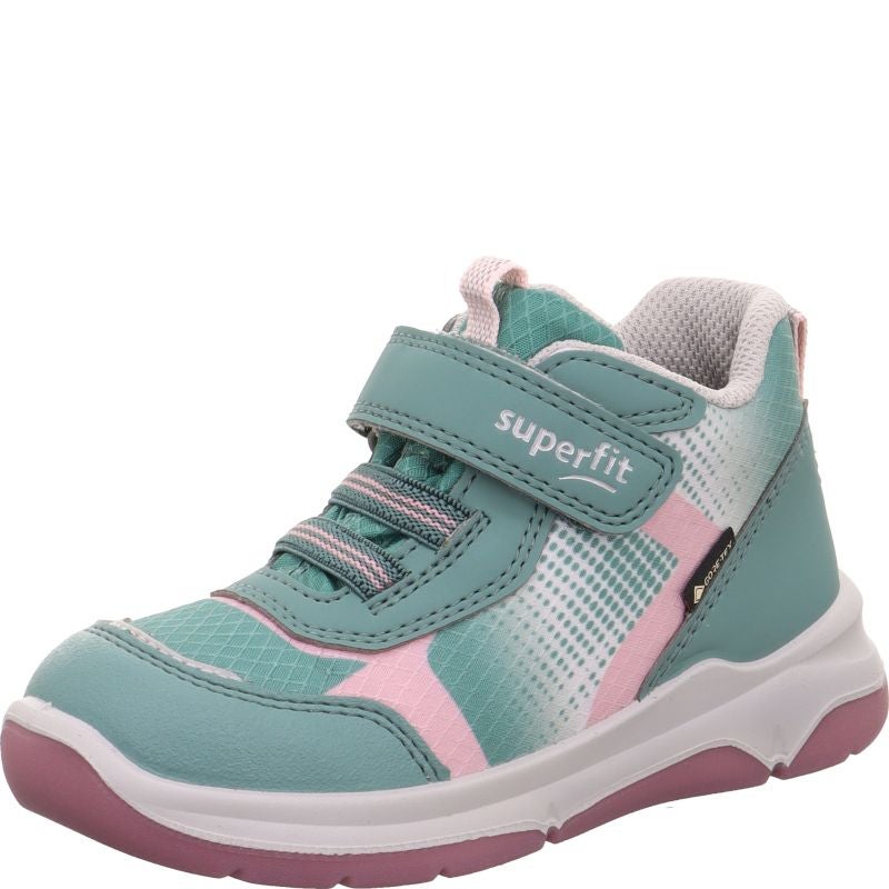Superfit COOPER Mädchen Sneaker high - Material: Textil/Sonstiges Material in Grün
