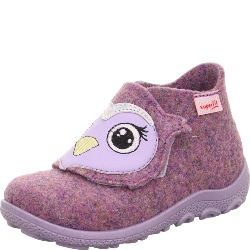 Superfit HAPPY OCTI Girls Slipper - Material: Textile in Purple