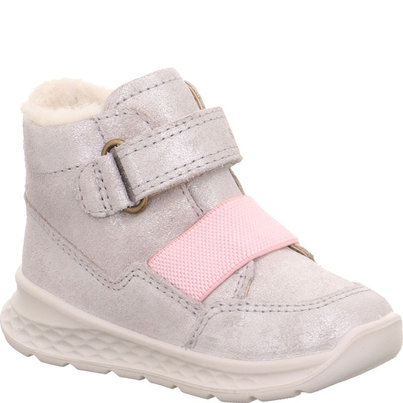 Superfit BREEZE Mädchen Sneaker high - Material: Leder in Metallic