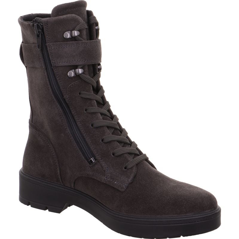 Legero MYSTIC Woman Lace-up boot - Material: Leather in Grey