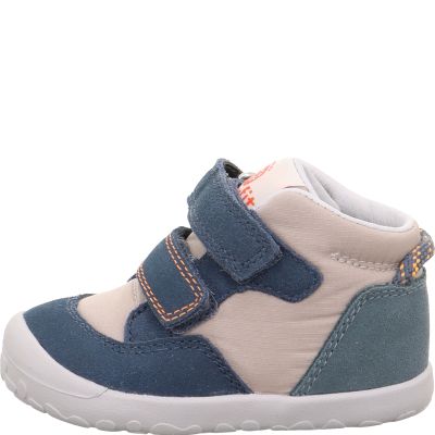 Superfit FLUMMI Mädchen Sneaker high - Material: Leder/Textil in Blau