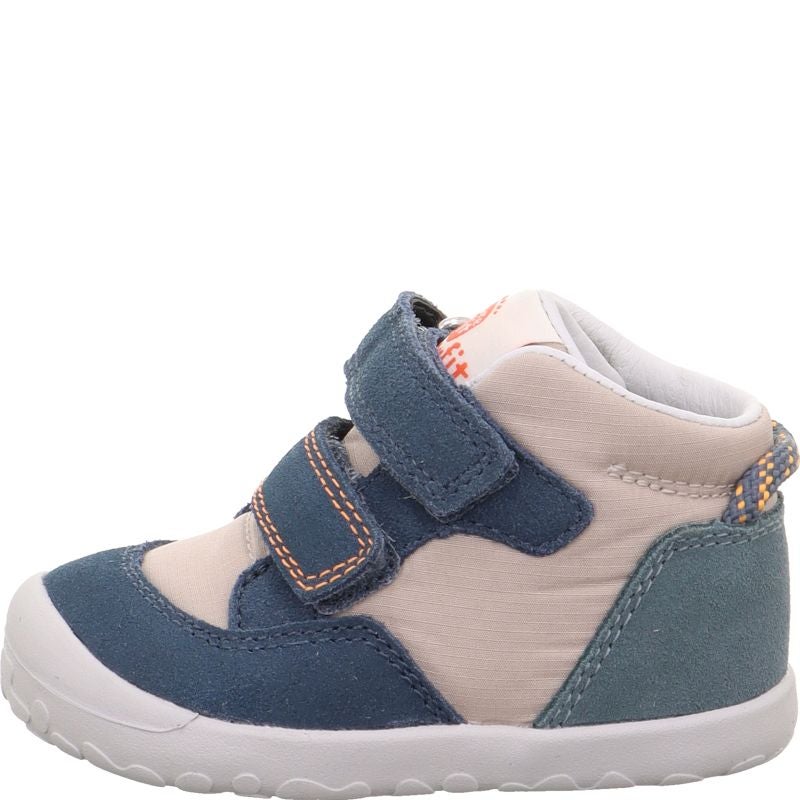 Superfit FLUMMI Girls Sneakers high - Material: Leather/Textil in Blue