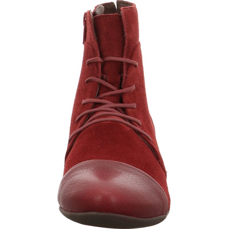 Think GUAD2 Ankle boot - Material: Leather in Red