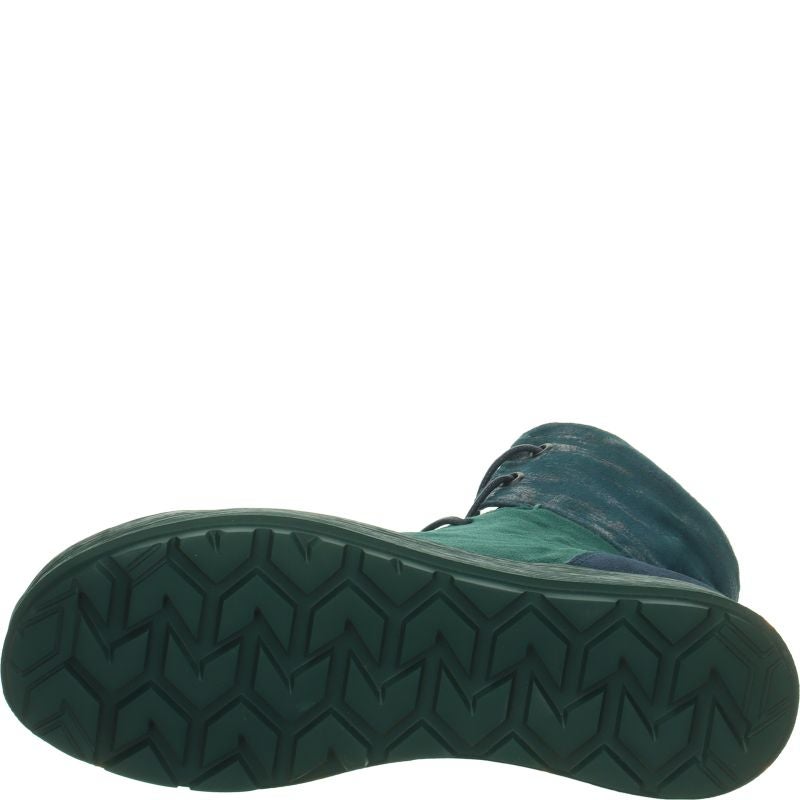 Think! COMODA Damen Stiefelette - Material: Leder in Blau