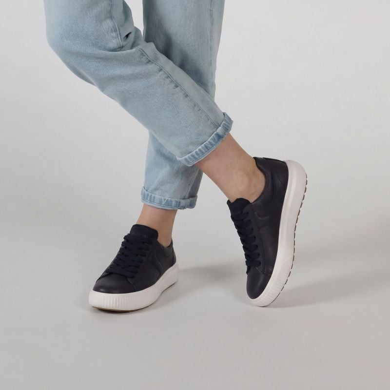 legero T4 JUMP Damen Sneaker low - Material: Leder in Blau