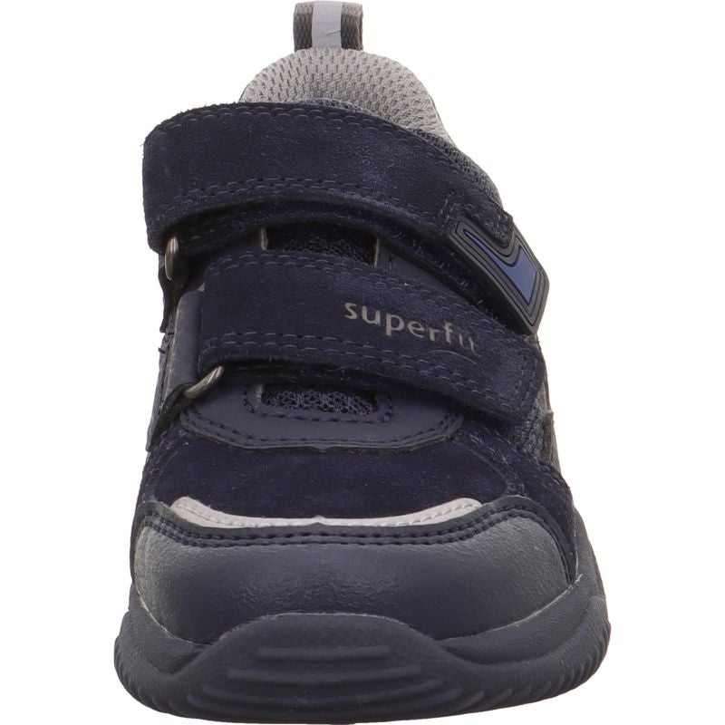Superfit STORM Unisex | Boys Sneakers low - Material: Leder/Sonstiges Material/Texti in Blue