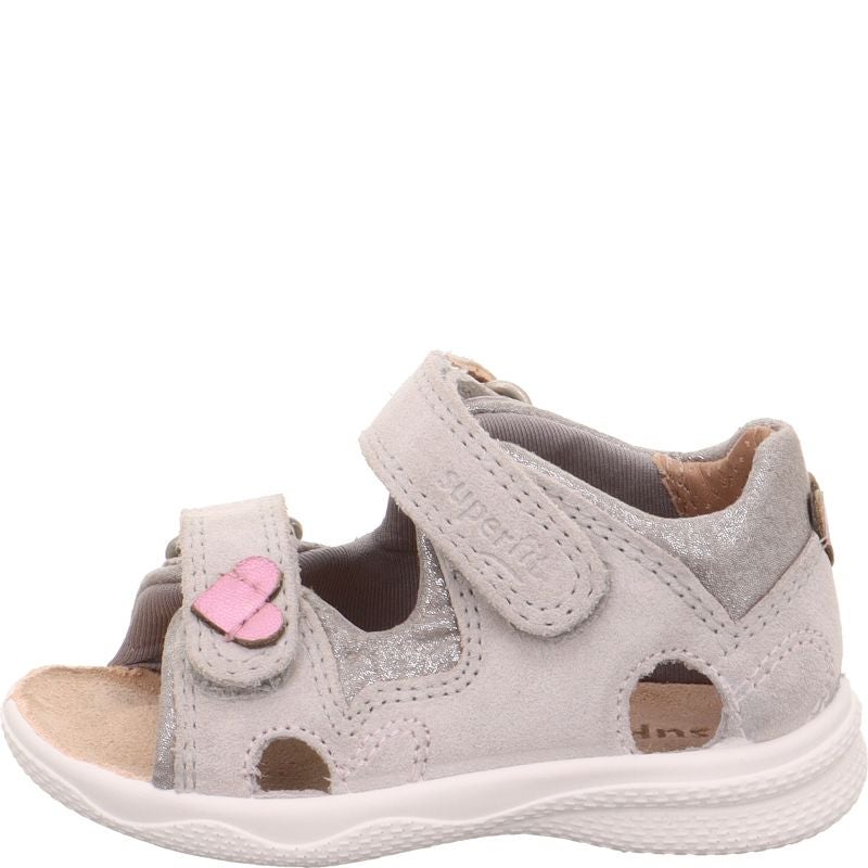 Superfit POLLY Girls  - Material: Leather/Textil in Grey