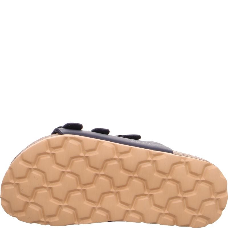 Superfit FUSSBETTPANTOFFEL Unisex, Boys Slipper - Material: Sonstiges Material in Blue
