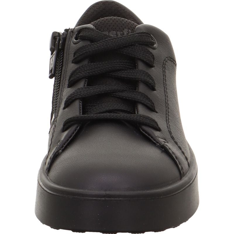 Superfit STELLA Mädchen Sneaker low - Material: Leder/Sonstiges Material/Textil in Schwarz