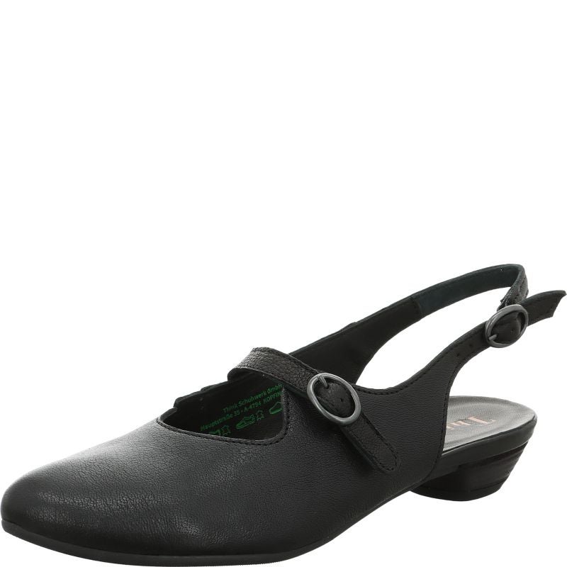 Think GRACE Woman Pumps - Material: Leather in Black