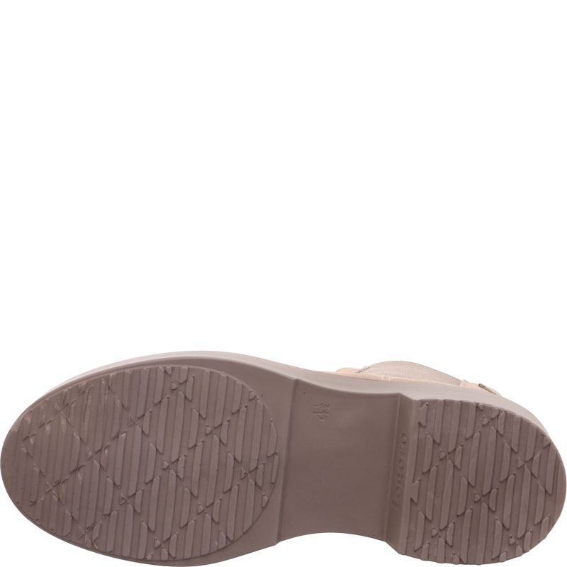 Legero ANGEL Damen Chelsea Boots - Material: Leder in Beige