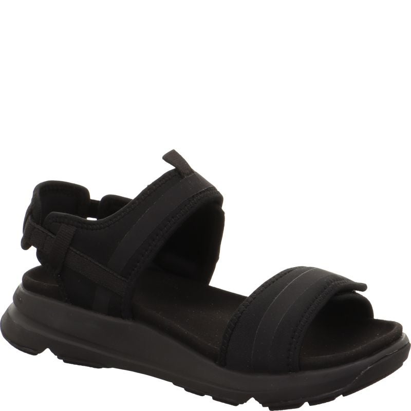 Legero LIBERTY Damen Sandale - Material: Textil/Sonstiges Material in Schwarz