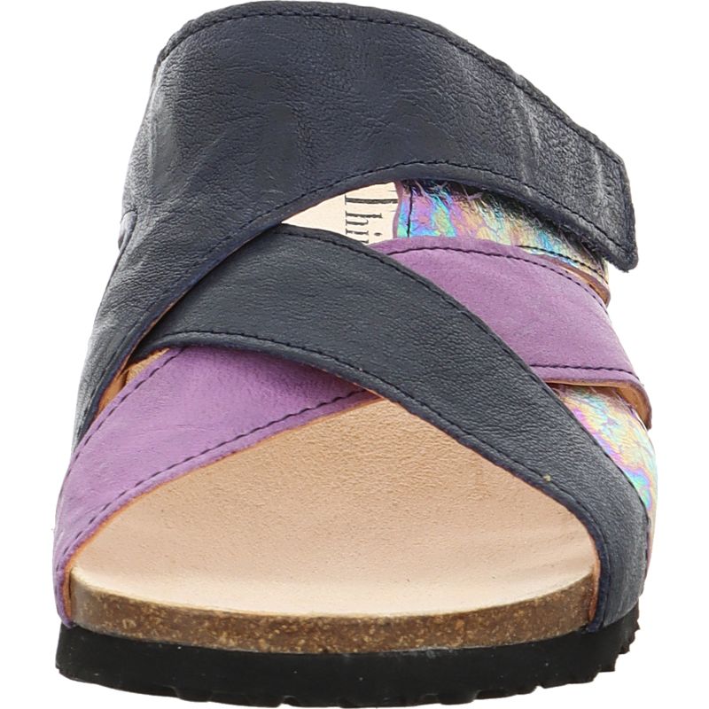 Think MIZZI DAMEN Woman  - Material: Leather in Blue