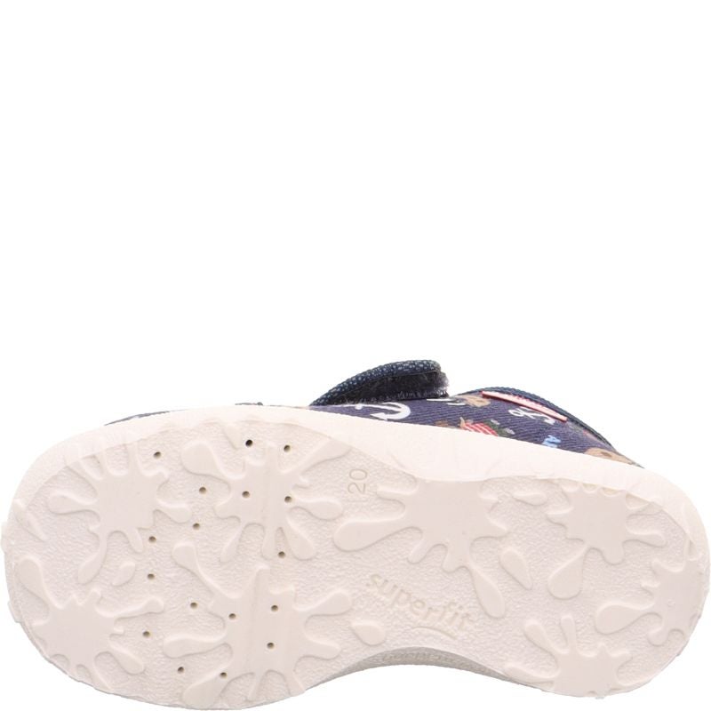Superfit SPOTTY Slipper - Material: Textile in Blue